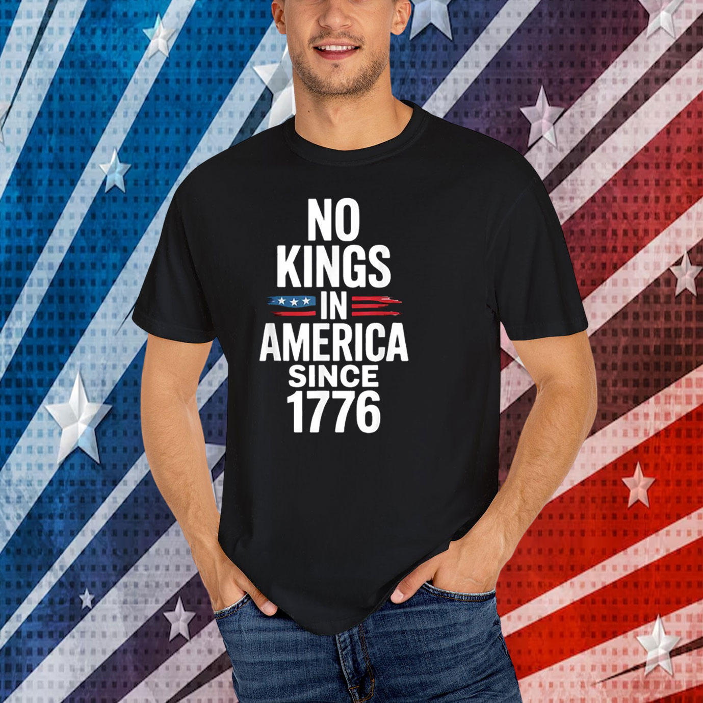 No Kings In America Since 1776 Unisex T-Shirt