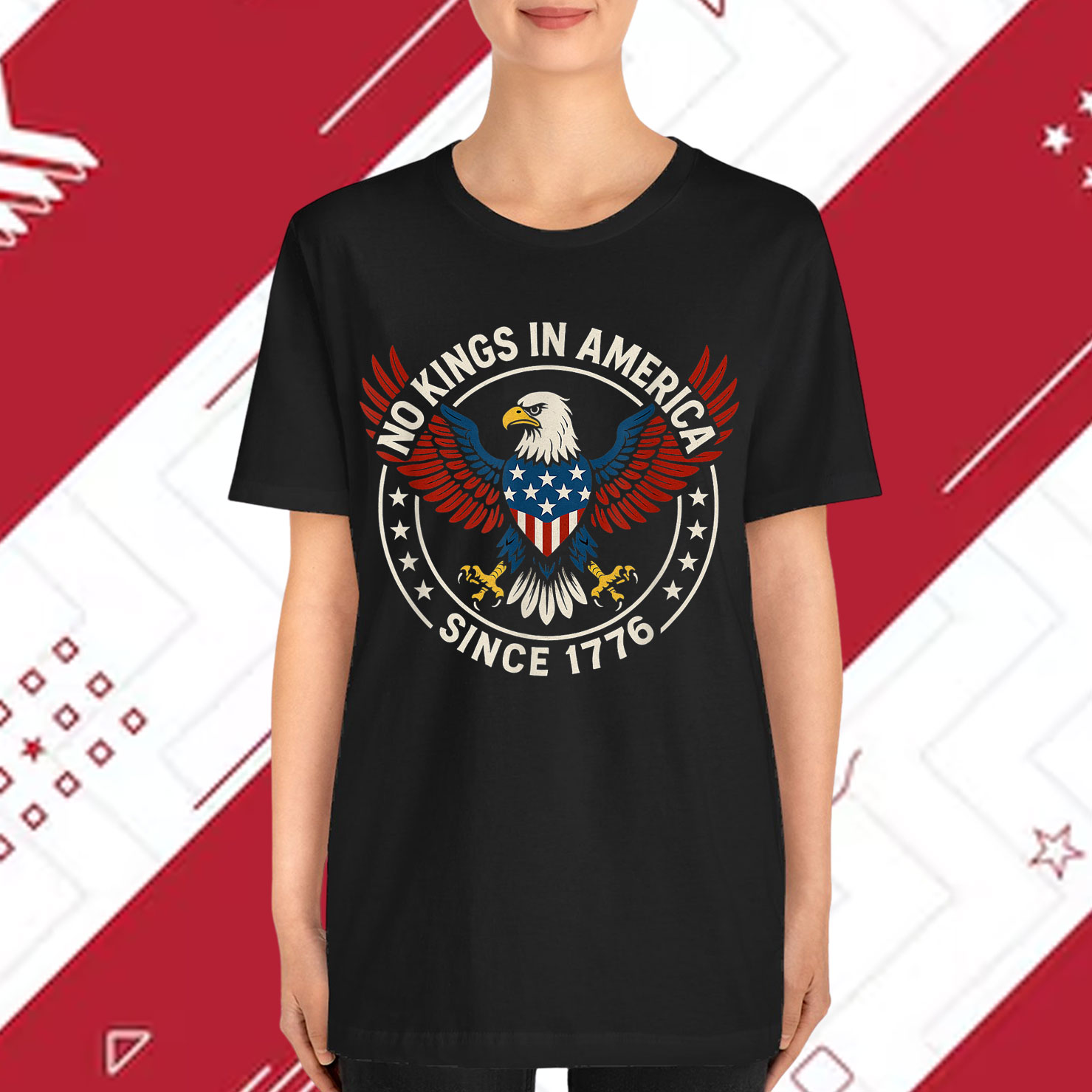No Kings In America Since 1776 We The People Shirt