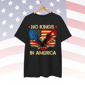 No Kings In America USA Democracy EAgle Patriotic Shirt