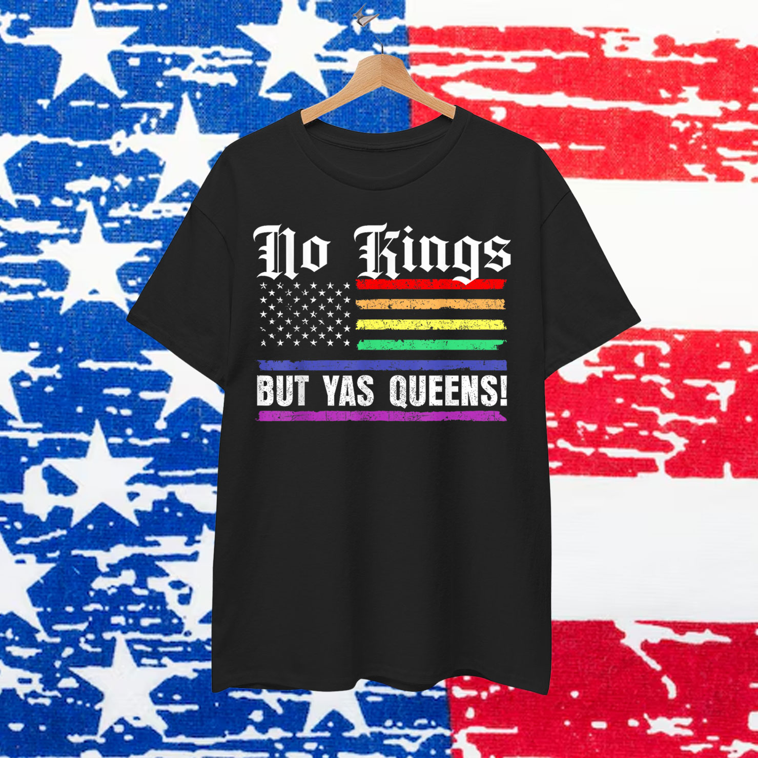 No Kings In America Yas Queen Gifts Shirt