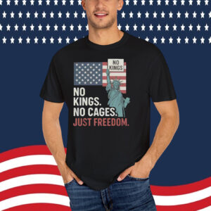 No Kings No Cages Just Freedom T-Shirt