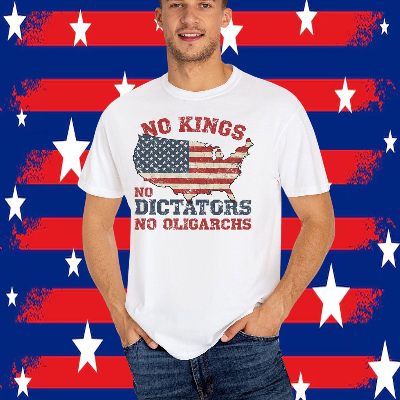 No Kings No Dictators No Oligarchs T-Shirts