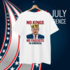 No Kings No Fascists In America T-Shirt