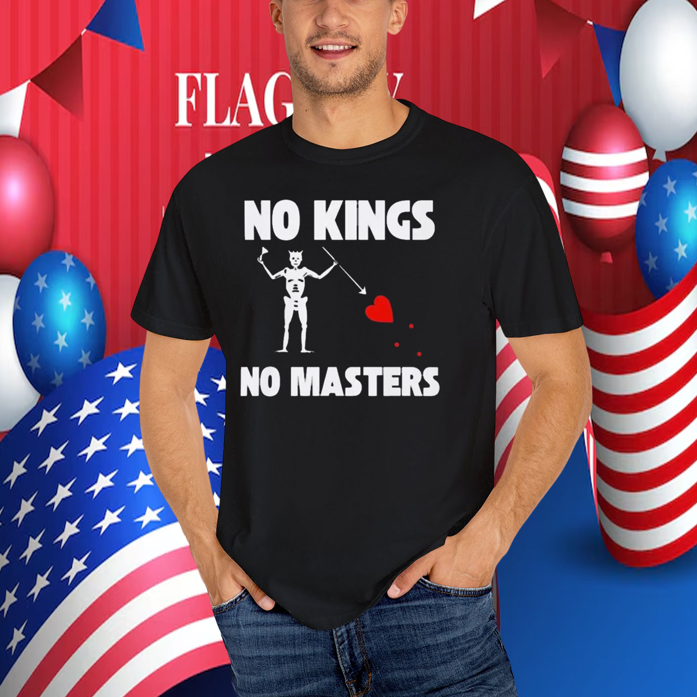 No Kings No Masters T-Shirt
