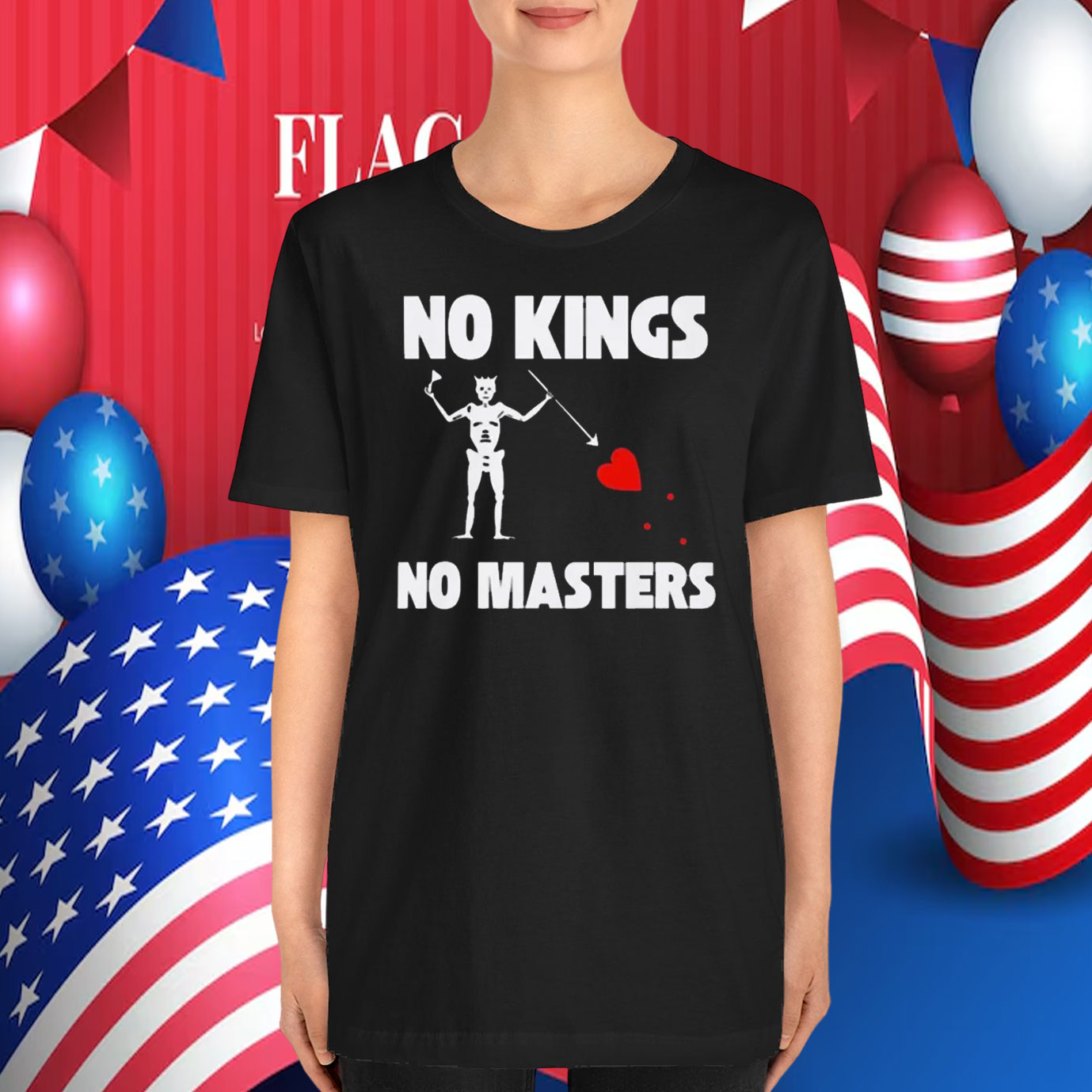 No Kings No Masters T-Shirt