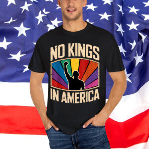 No Kings Nope Vintage Pride Month Shirt