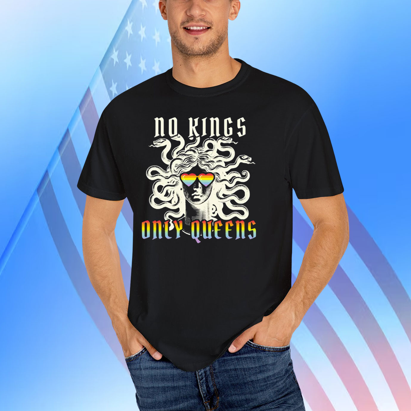 No Kings Only Queens T-Shirt