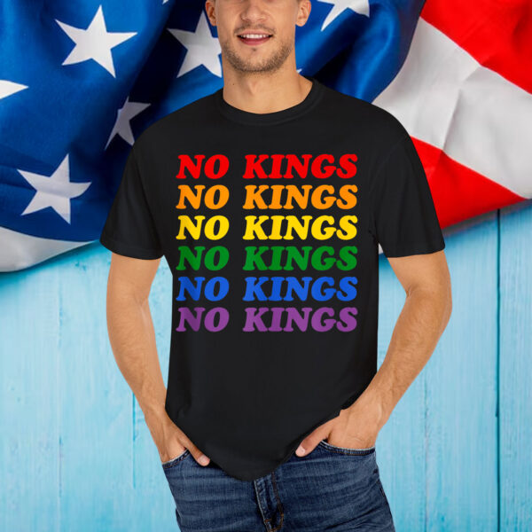 No Kings Pride LGBT Rainbow Grocery Bag Inspired Shirt
