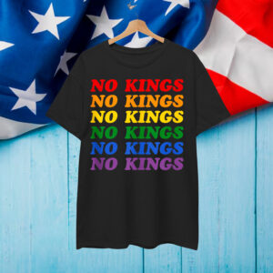 No Kings Pride LGBT Rainbow Grocery Bag Inspired Shirt