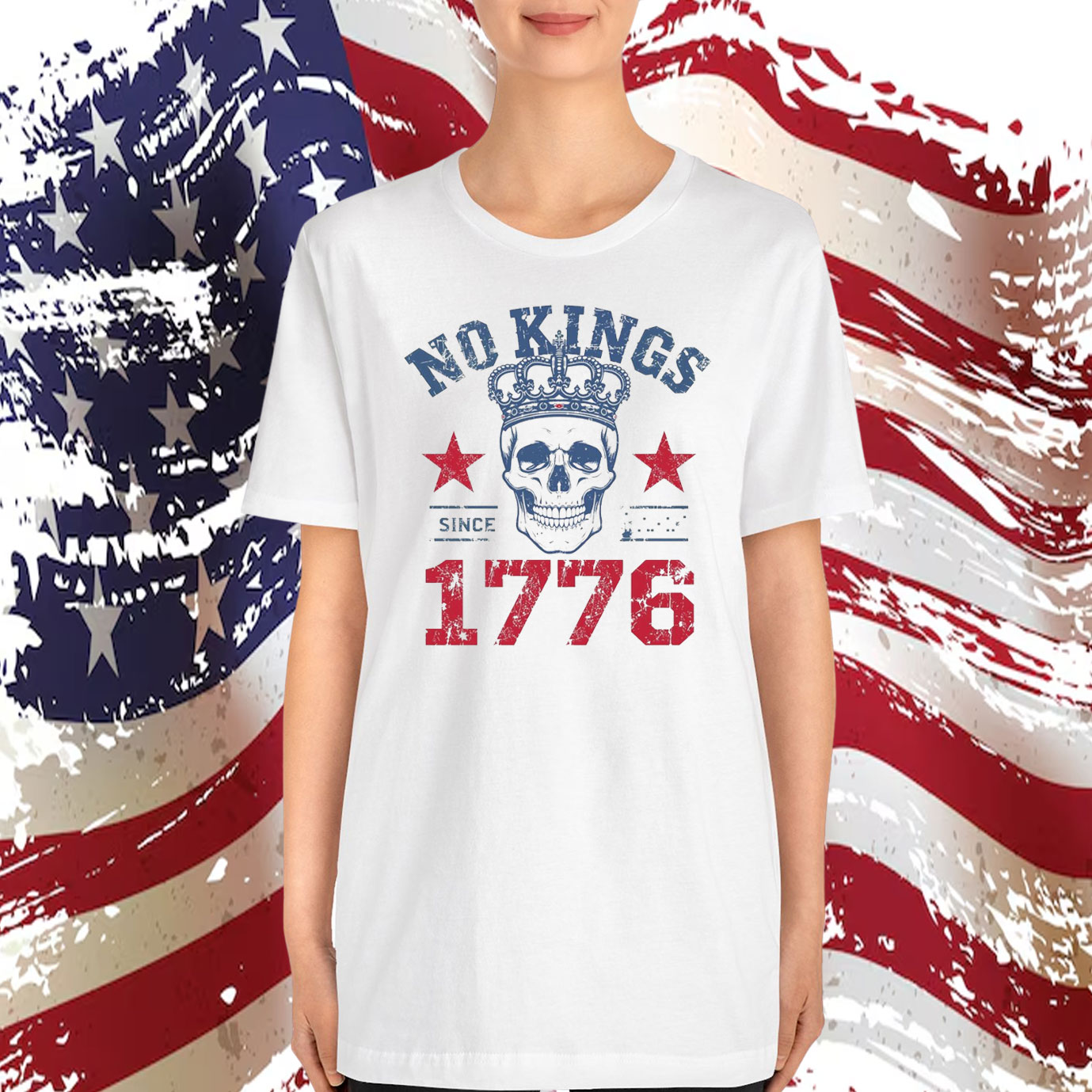 No Kings Since 1776 T-Shirt