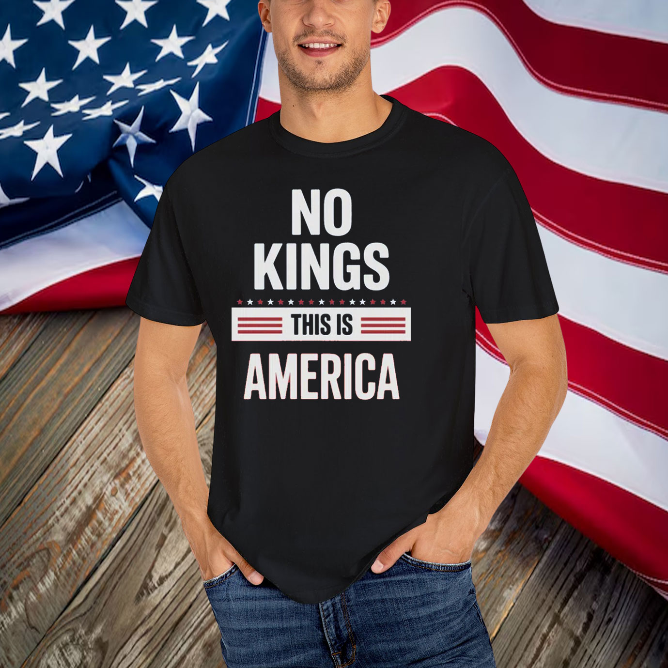 No Kings This Is America T-Shirt