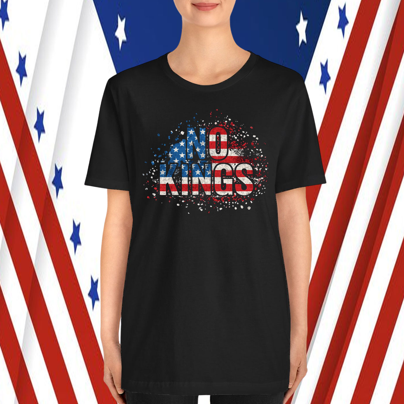 No Kings USA T-Shirt