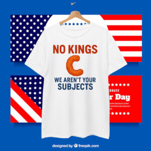 No Kings We Aren't Your Subjects T-Shirt