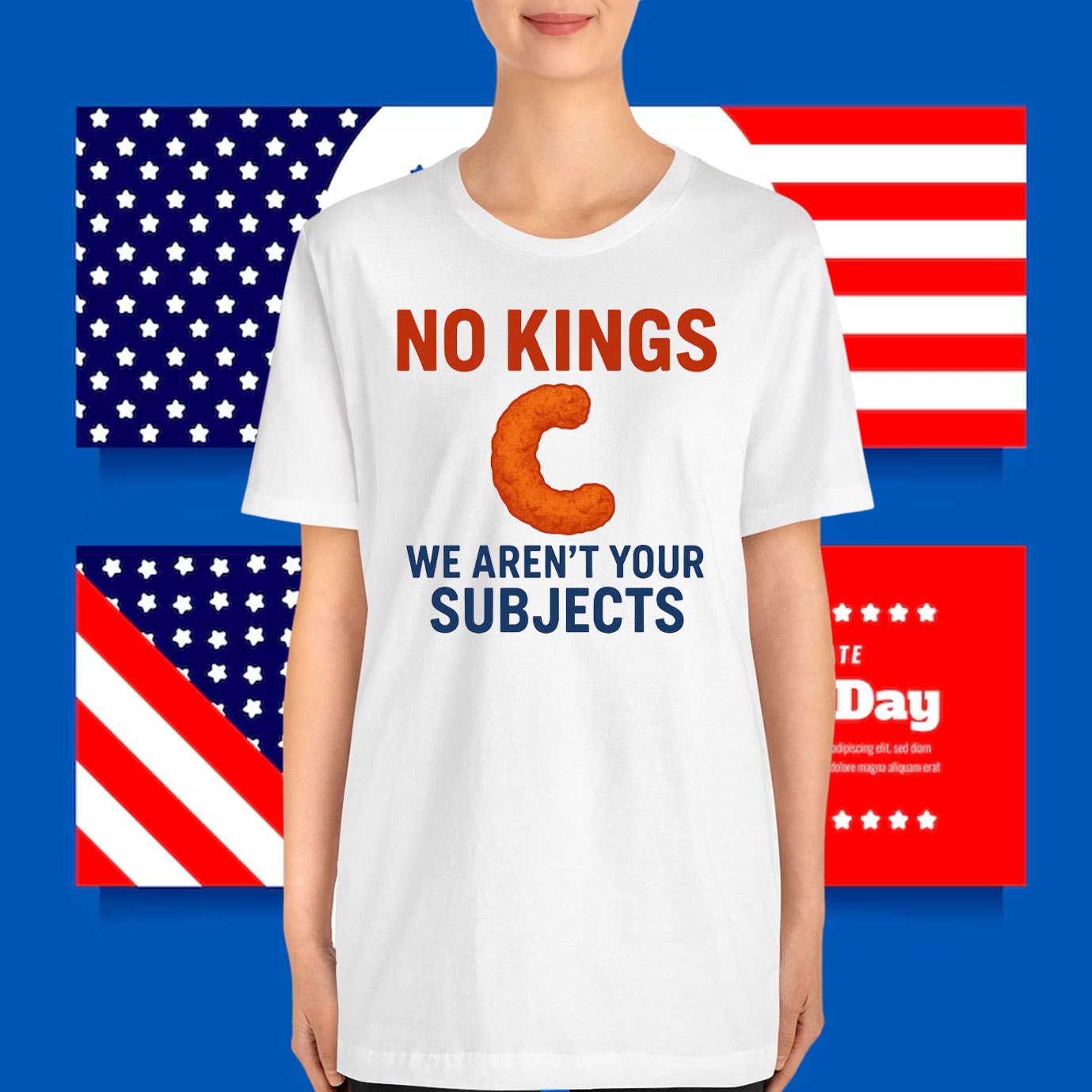No Kings We Aren't Your Subjects T-Shirt