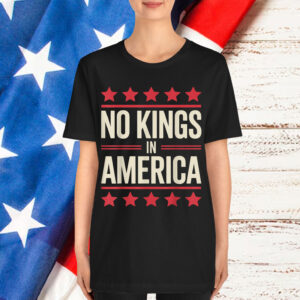 No Kings in America Flag Save Democracy Shirt