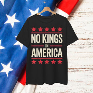 No Kings in America Flag Save Democracy Shirt