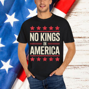 No Kings in America Flag Save Democracy Shirt