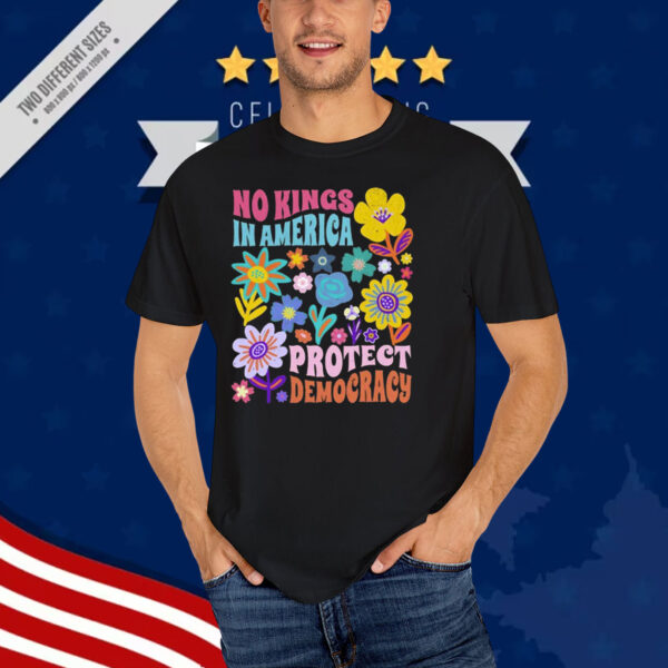No Kings in America Protect Democracy T-Shirts