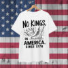 No Kings in America Since 1776 Crown Shirt