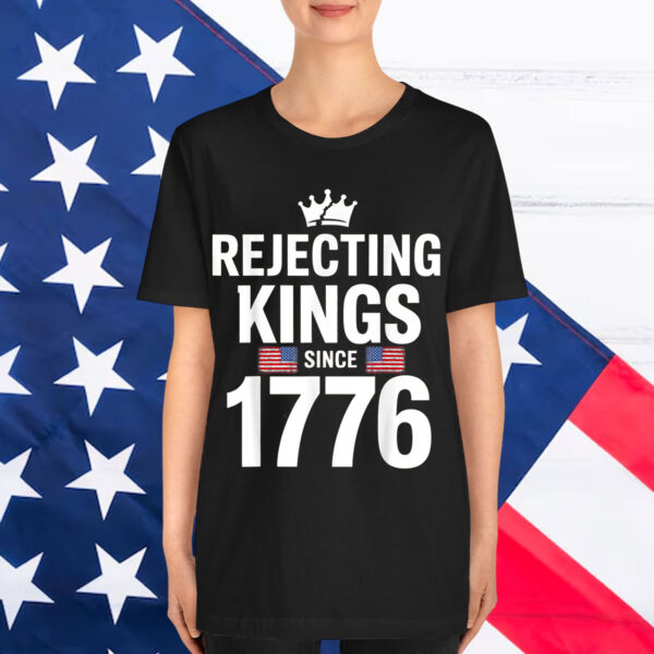 No Kings in America Patriotic Shirt