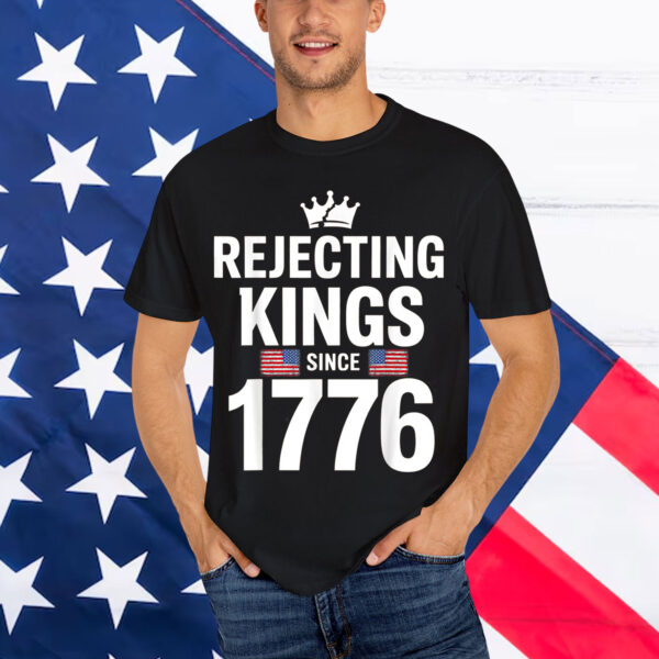 No Kings in America Patriotic Shirt