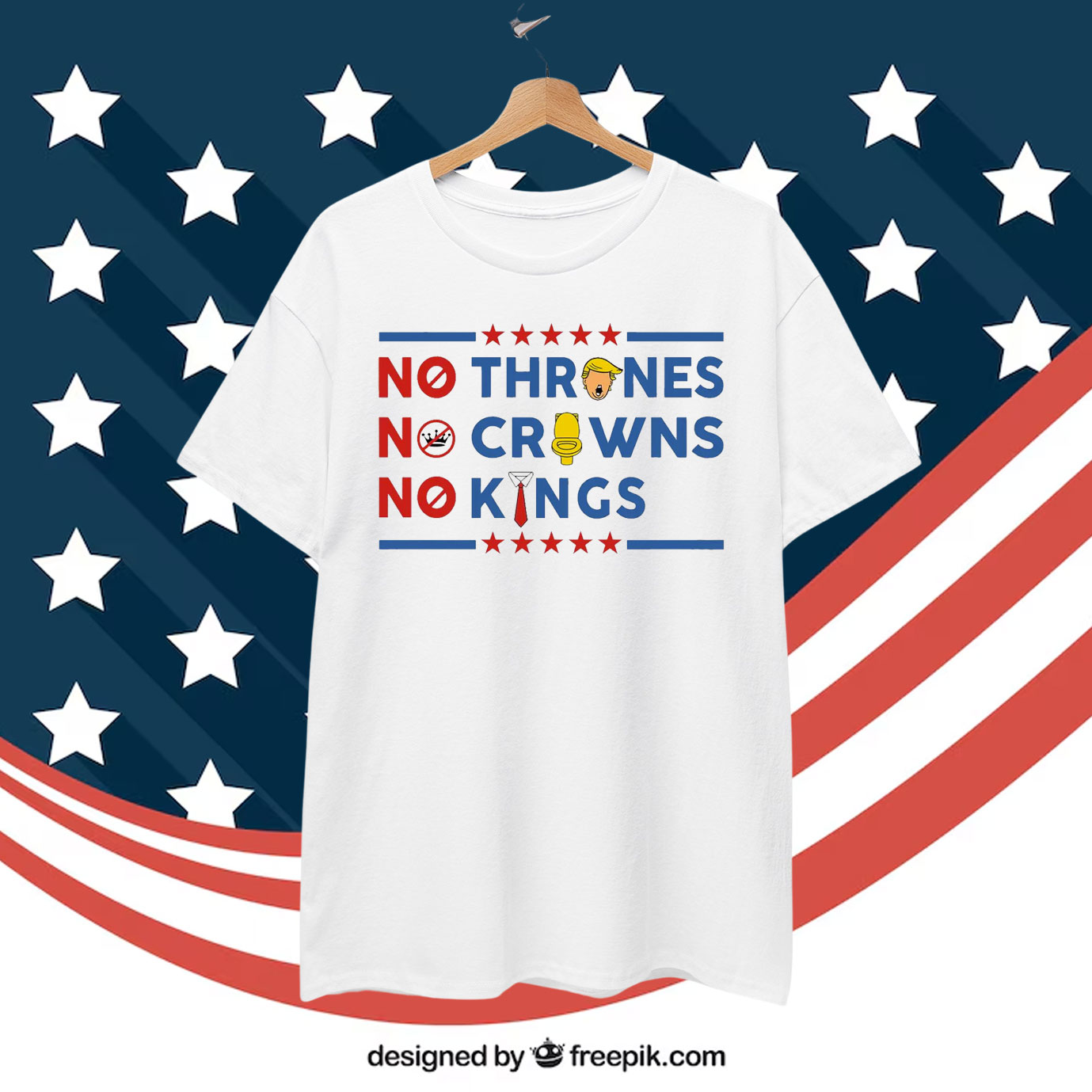 No Thrones No Crowns No Kings T-Shirt