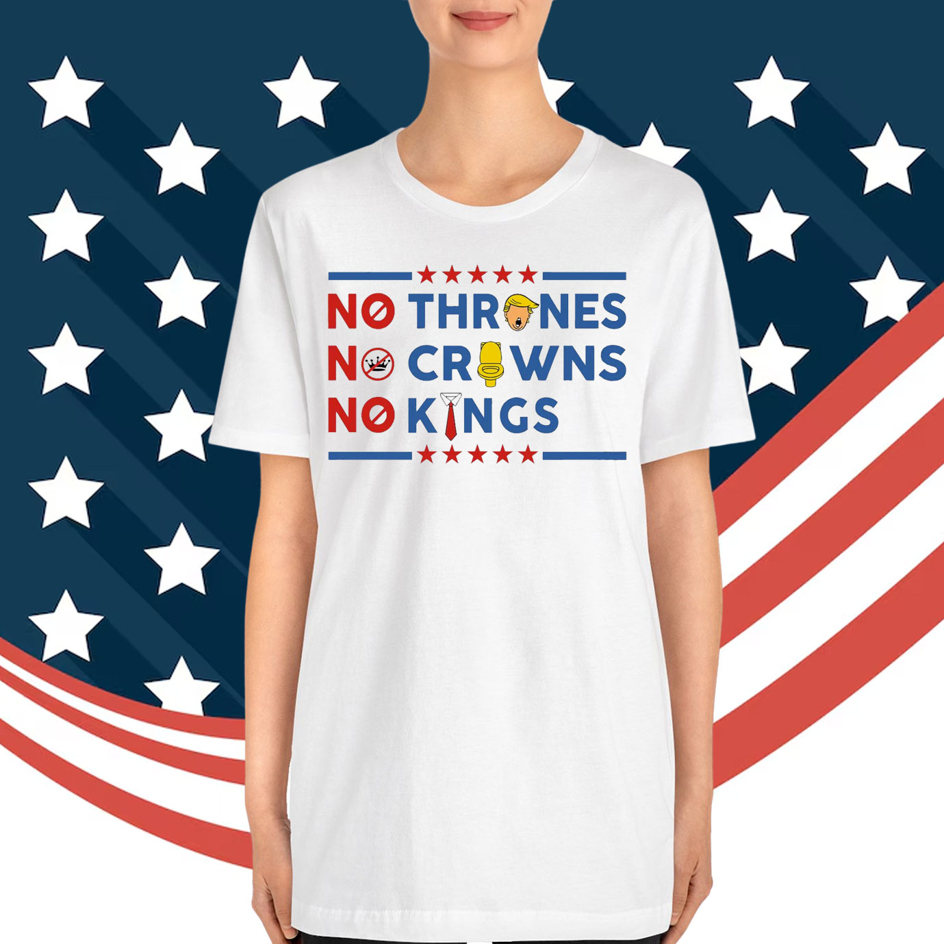 No Thrones No Crowns No Kings T-Shirt