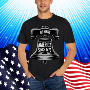Patriotic USA Liberty Bell 4th No Kings In America Shirt