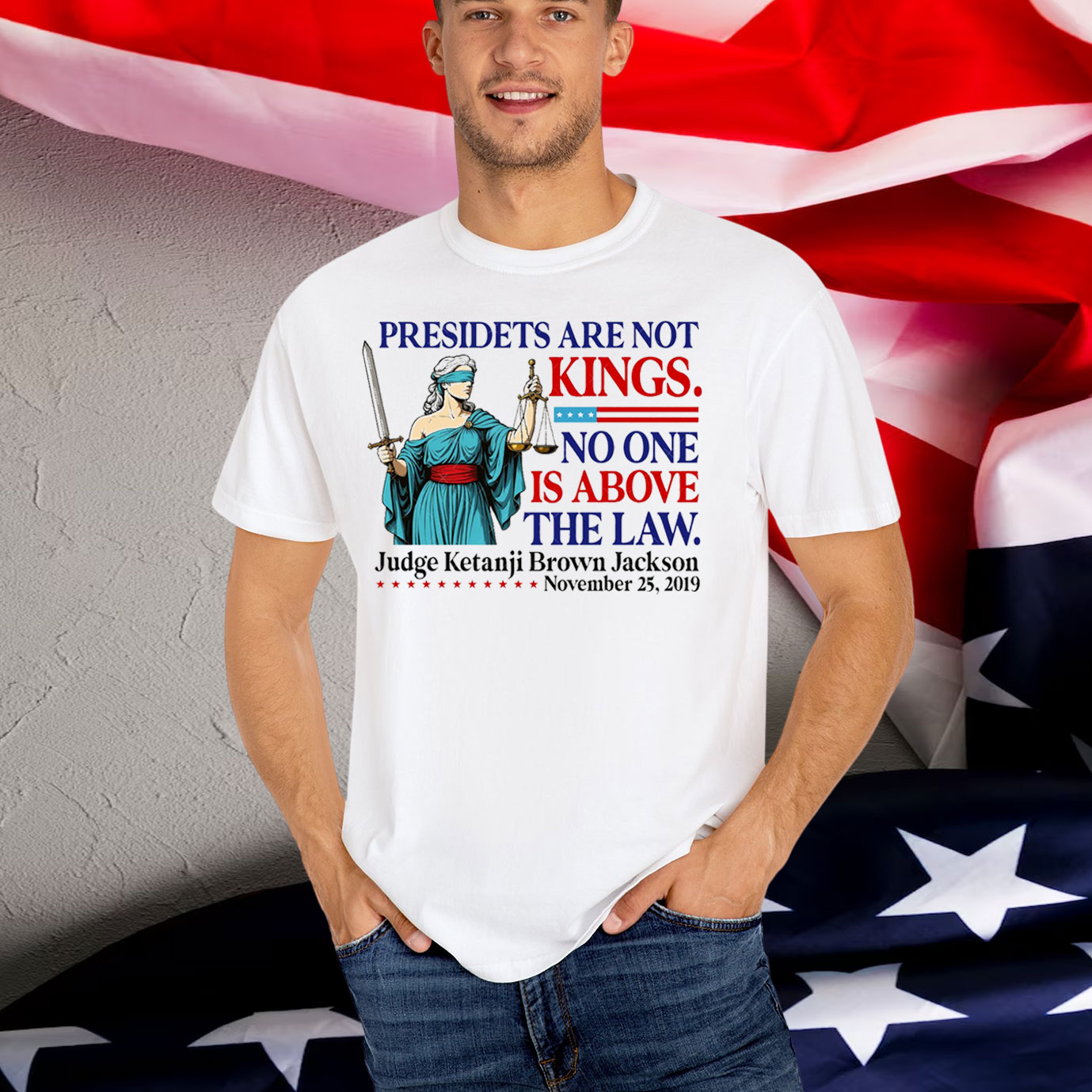 President Are Not Kings No One Is Above The Law T-Shirt