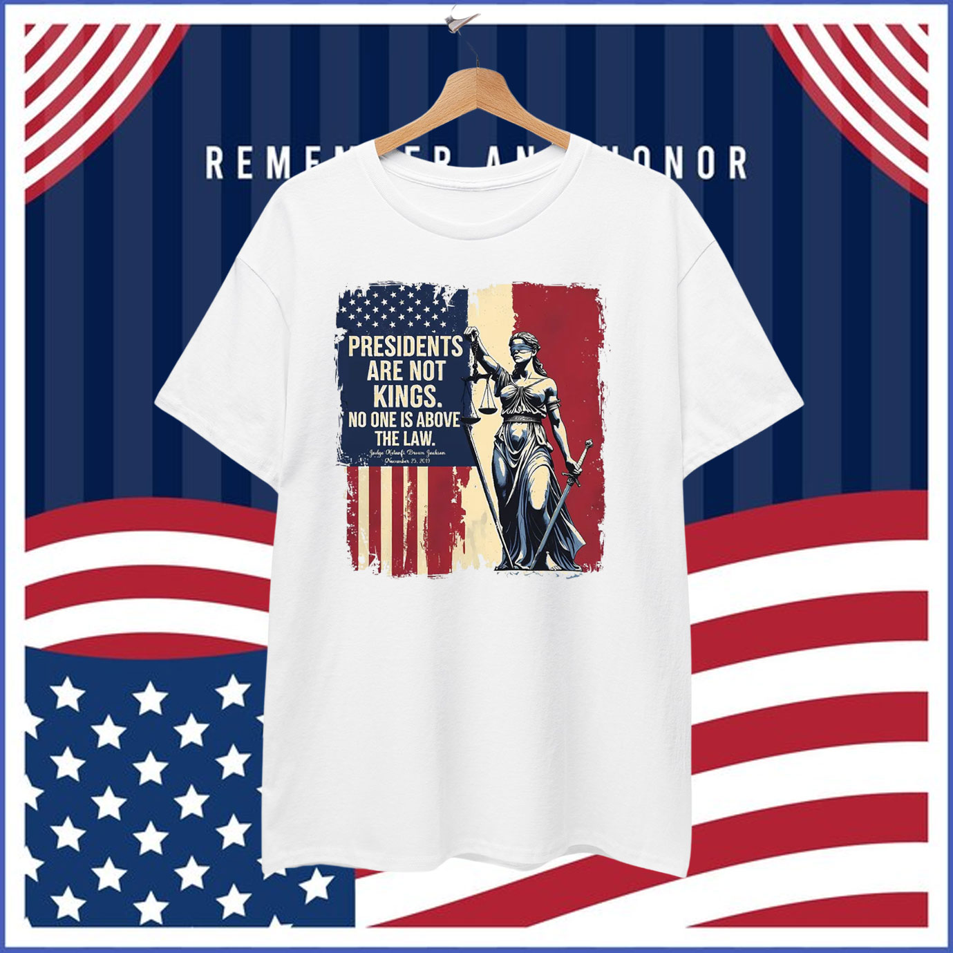 President Are Not Kings No One Is Above The Law T-Shirts