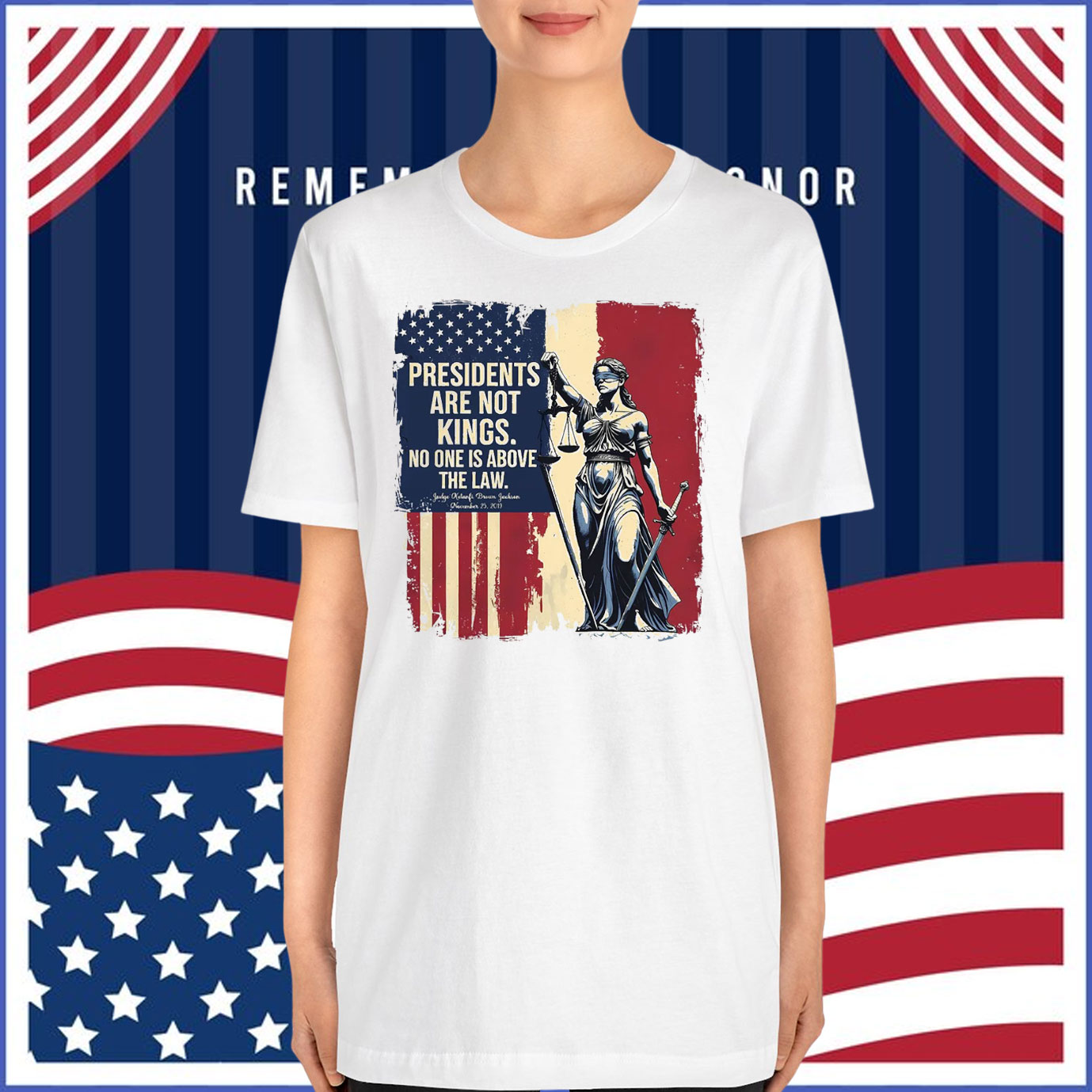 President Are Not Kings No One Is Above The Law T-Shirts