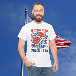 Rejecting Kings Since 1776 Shirt No Kings
