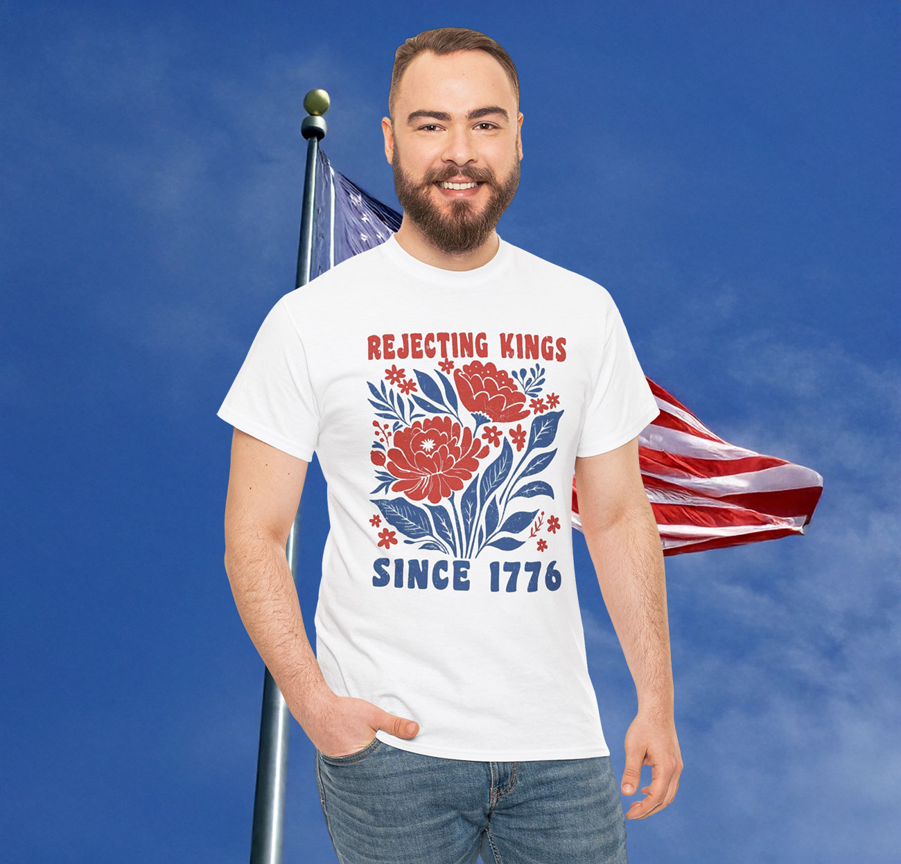 Rejecting Kings Since 1776 Shirt No Kings