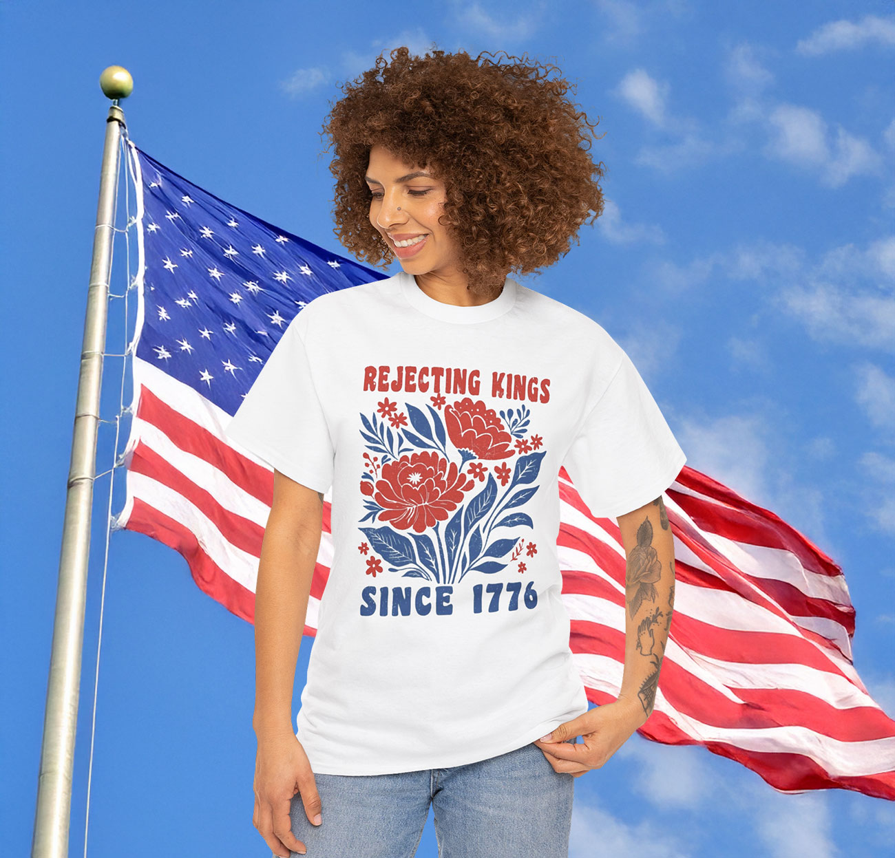 Rejecting Kings Since 1776 Shirt No Kings