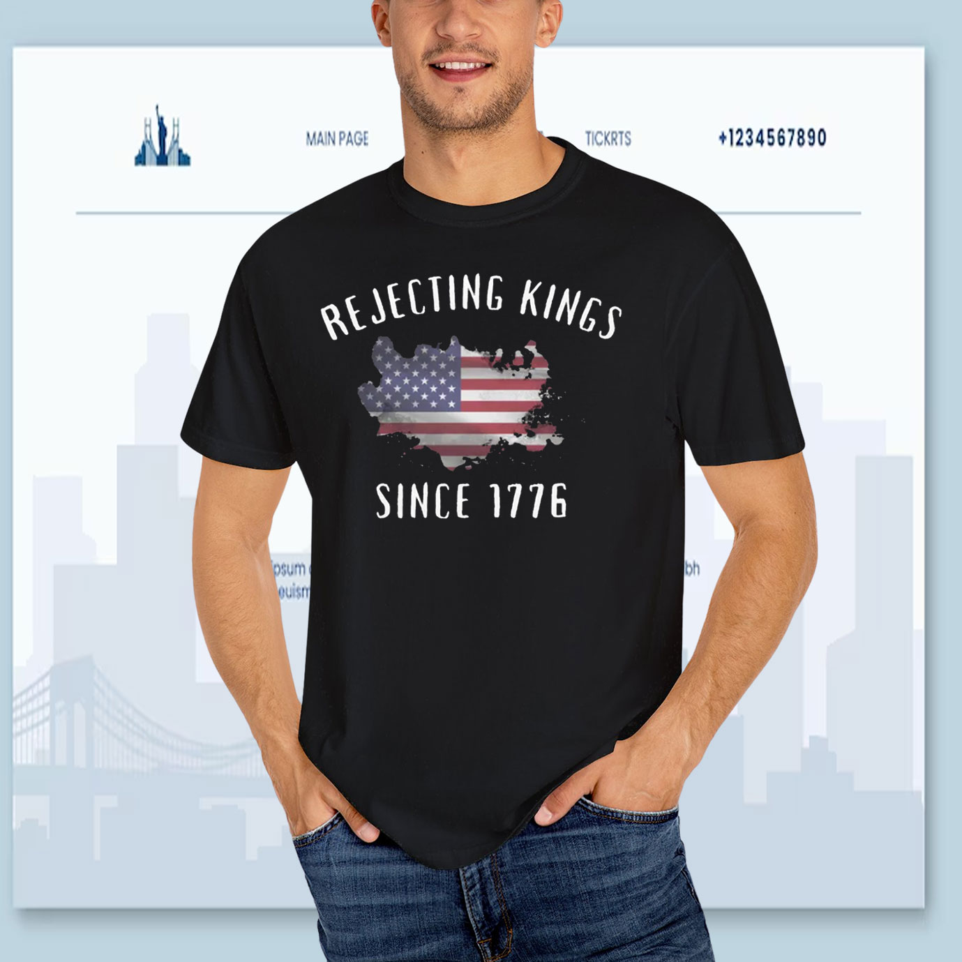 Rejecting Kings Since 1776 Shirt