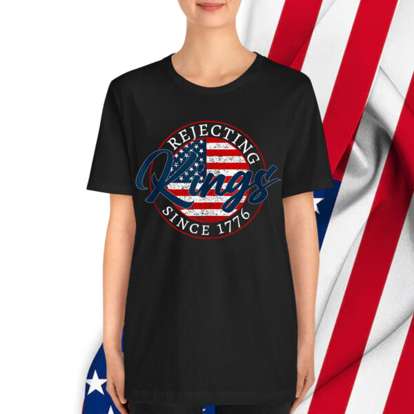 Rejecting Kings Since 1776 Vintage USA Shirt