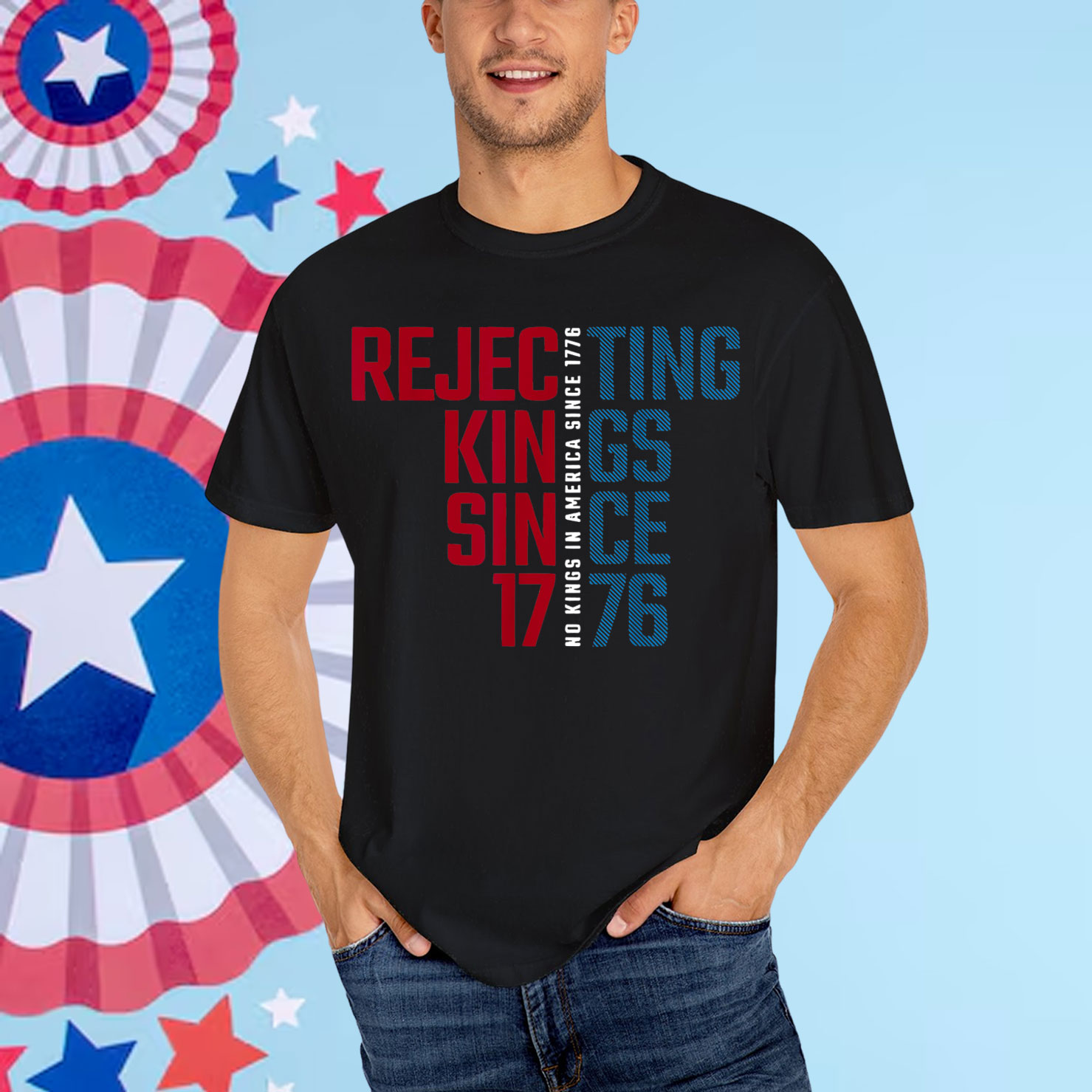 Rejecting Kings Since 1776 No Kings In America Shirt