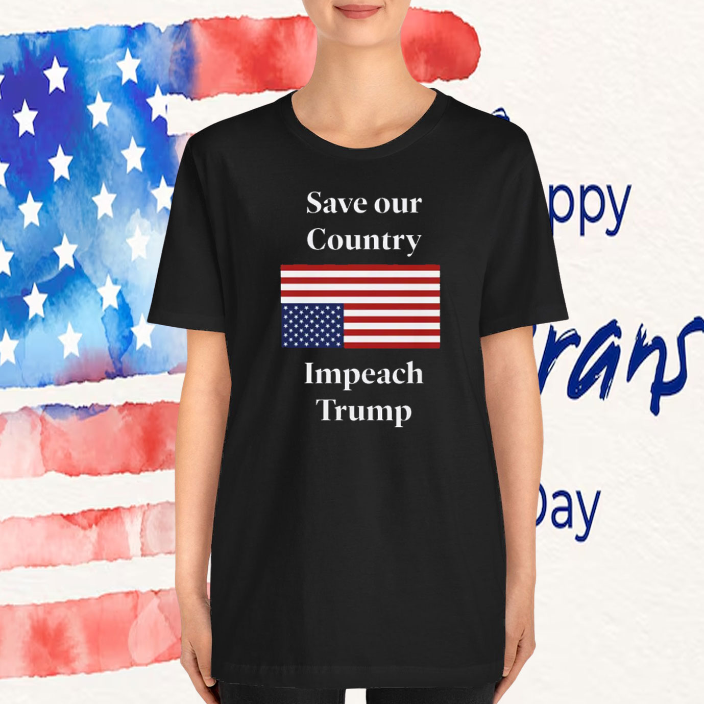 Save our Country America Impeach Trump T-Shirt