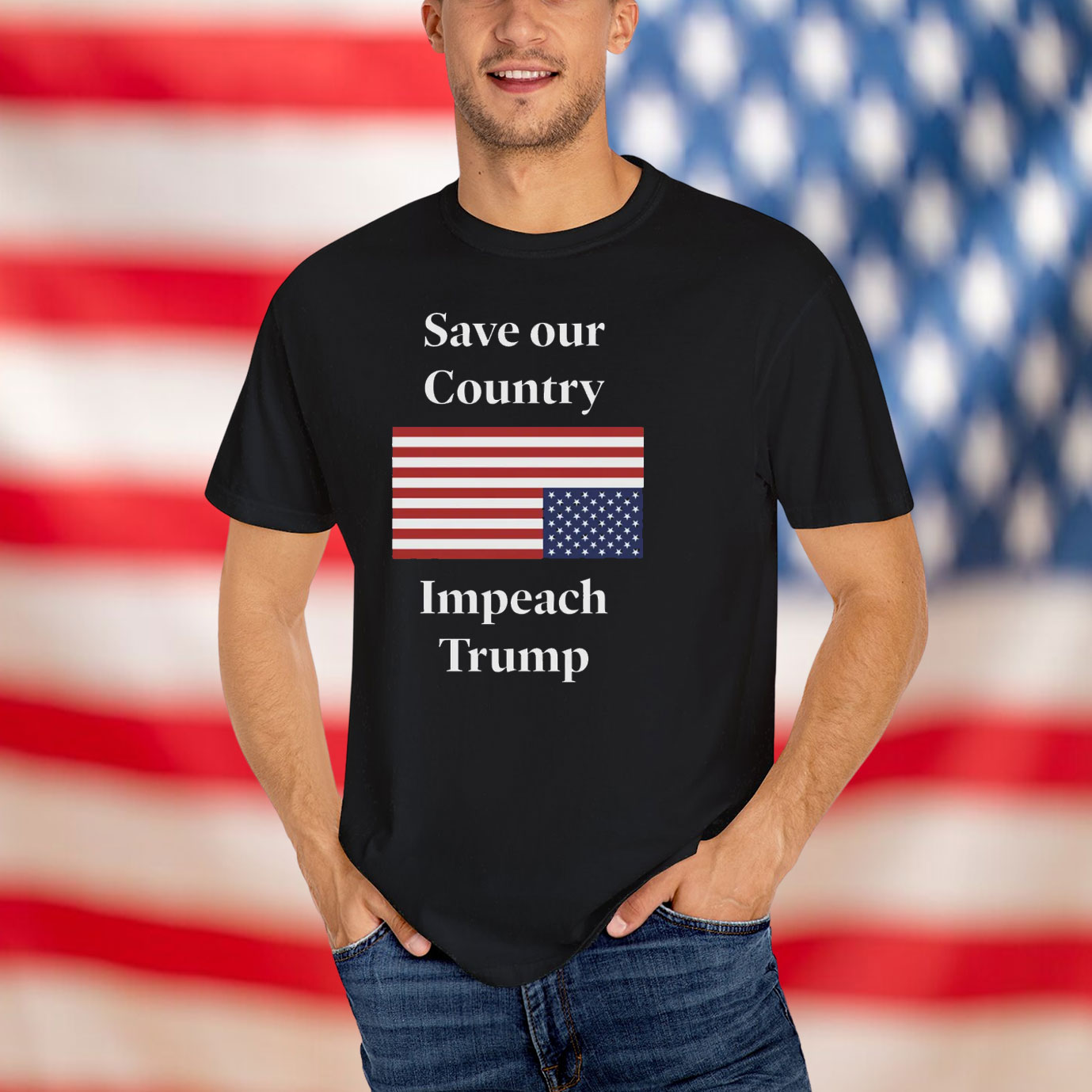 Save our Country Impeach Trump America T-Shirt