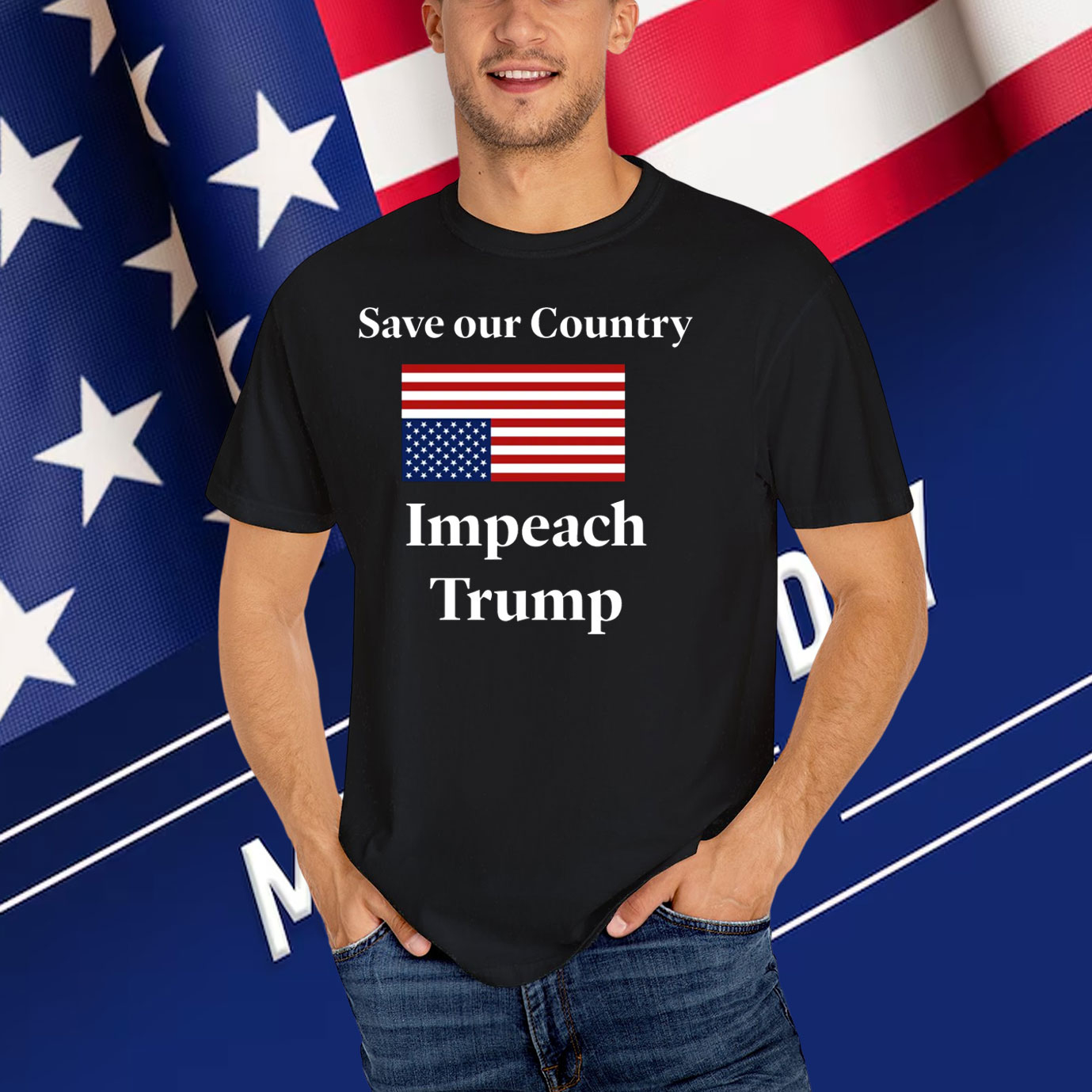Save our Country Impeach Trump T-Shirt