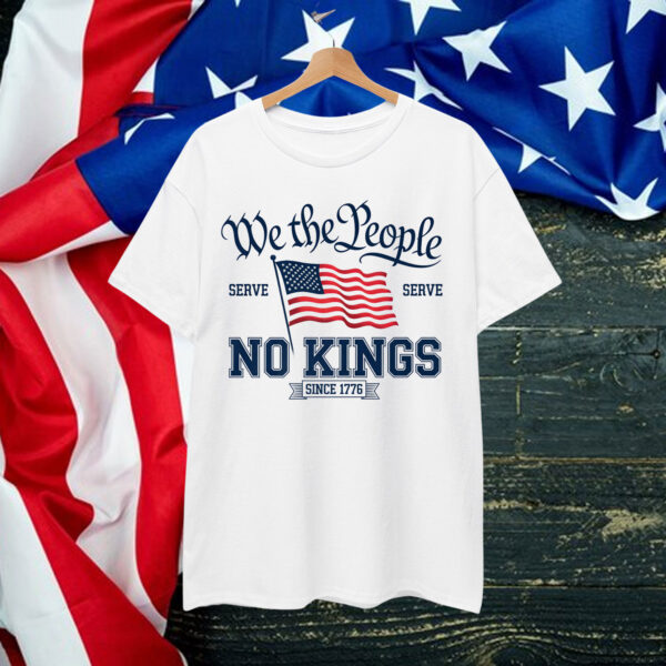 USA No Kings America People Patriotic Political Shirt