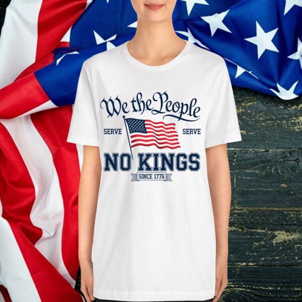 USA No Kings America People Patriotic Political Shirt