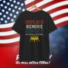 Vintage Impeach Remove Convict No Crowns No Kings T-Shirt