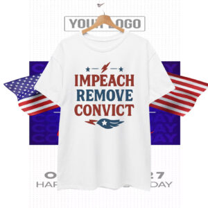 Vintage Impeach Remove Convict Unisex T-Shirt