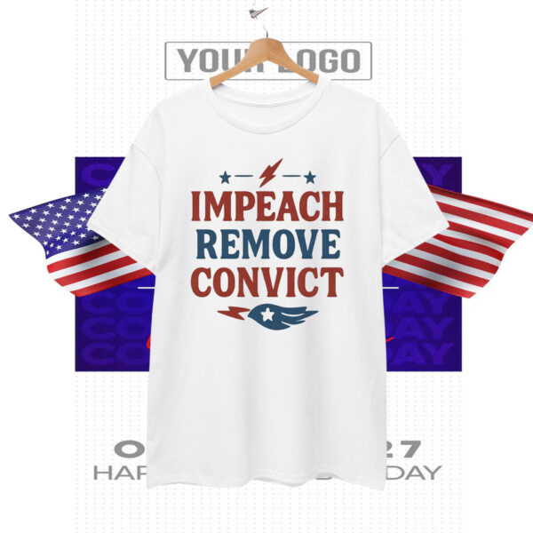 Vintage Impeach Remove Convict Unisex T-Shirt