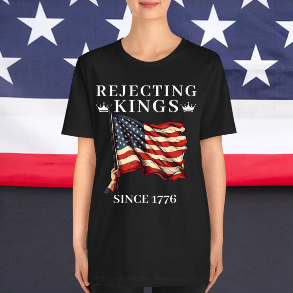 Vintage Rejecting Kings Since 1776 American Shirt