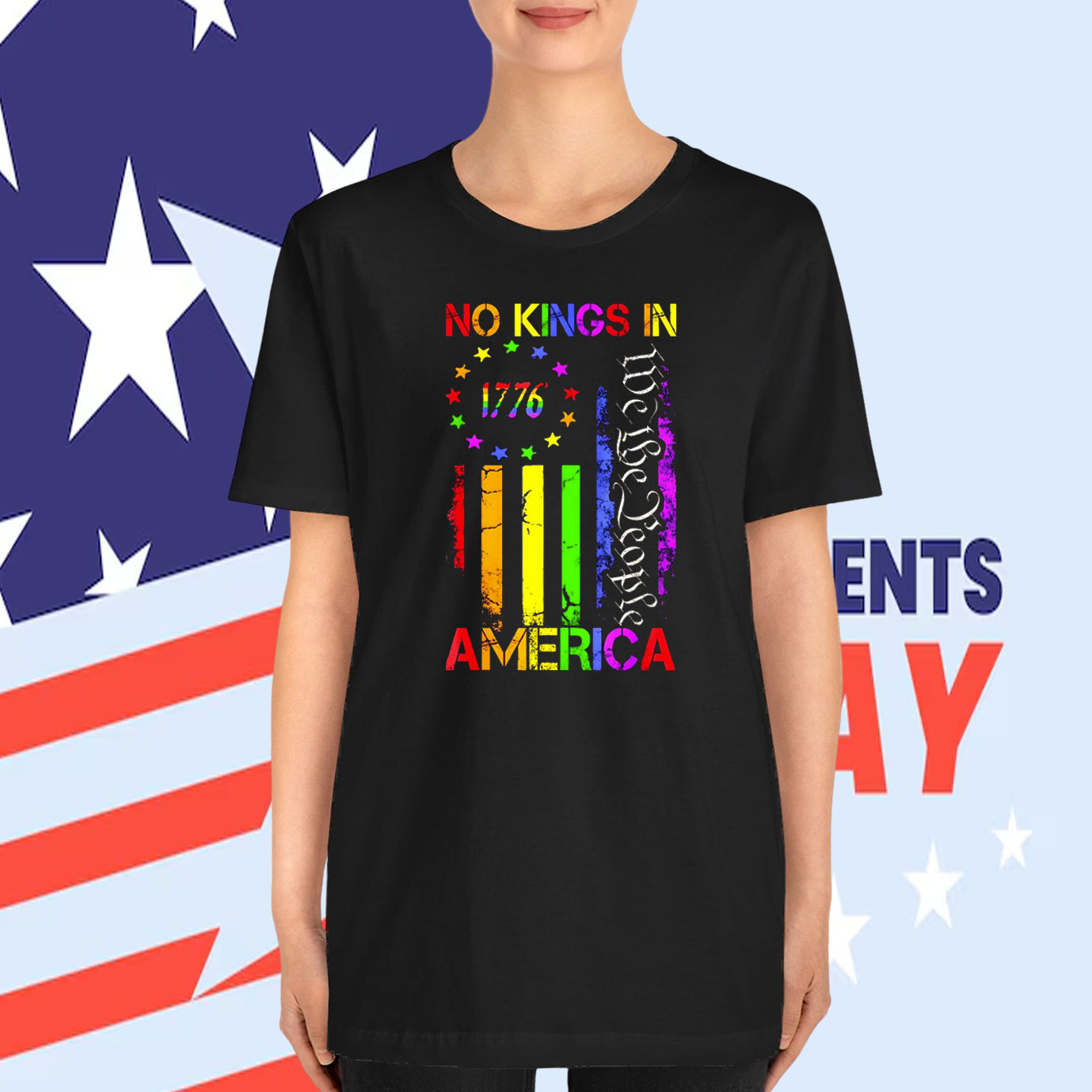 We The People No Kings in America 1776 T-Shirts