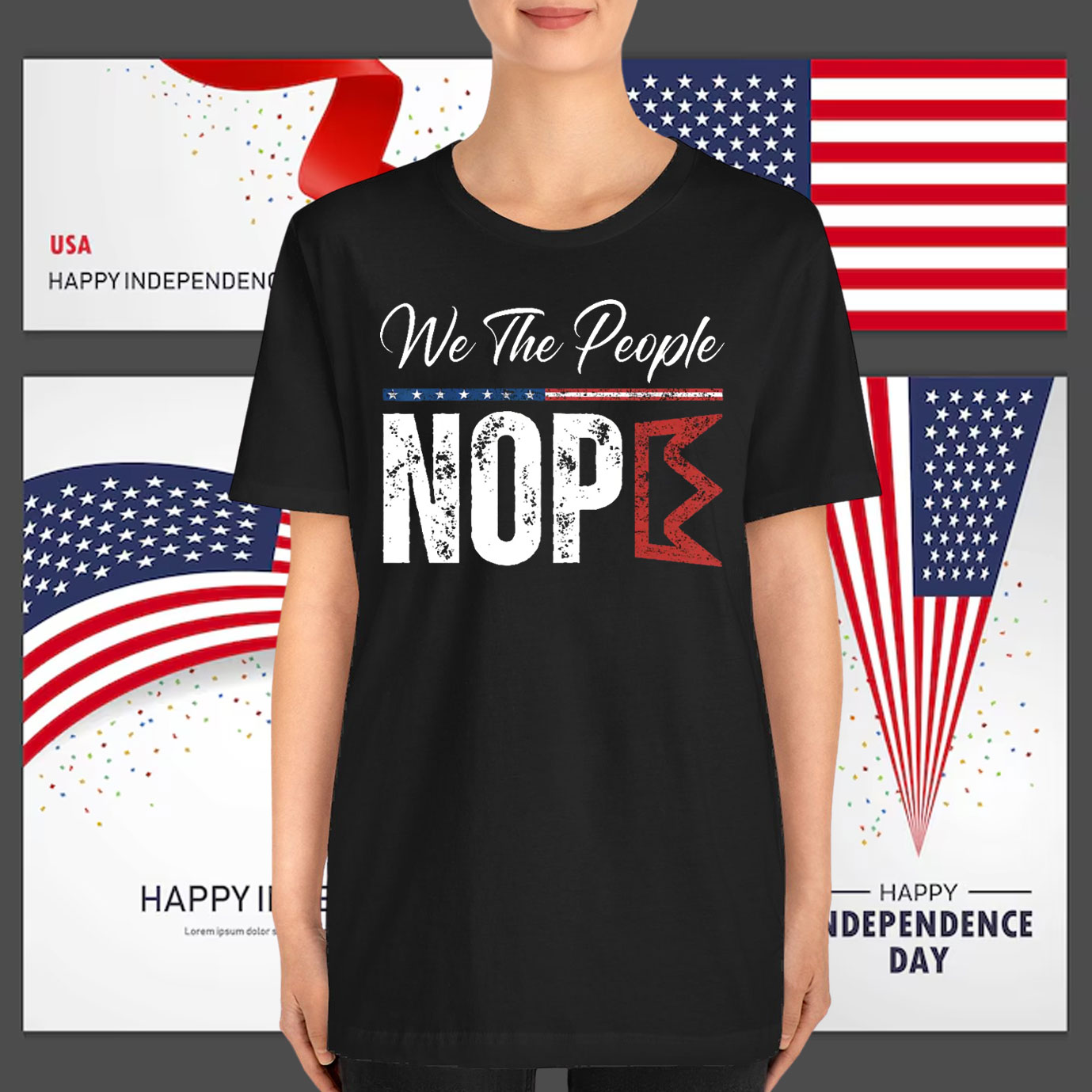 We The People Nope King T-Shirt