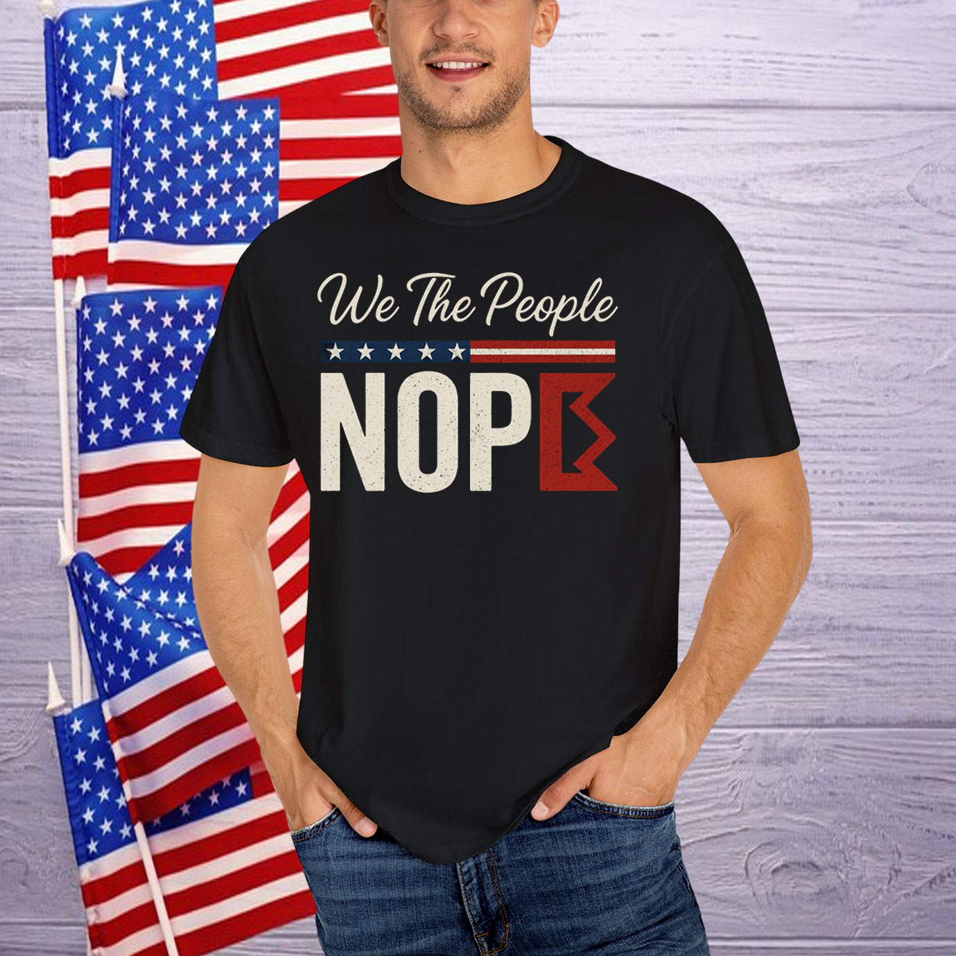 We The People Nope Kings T-Shirt