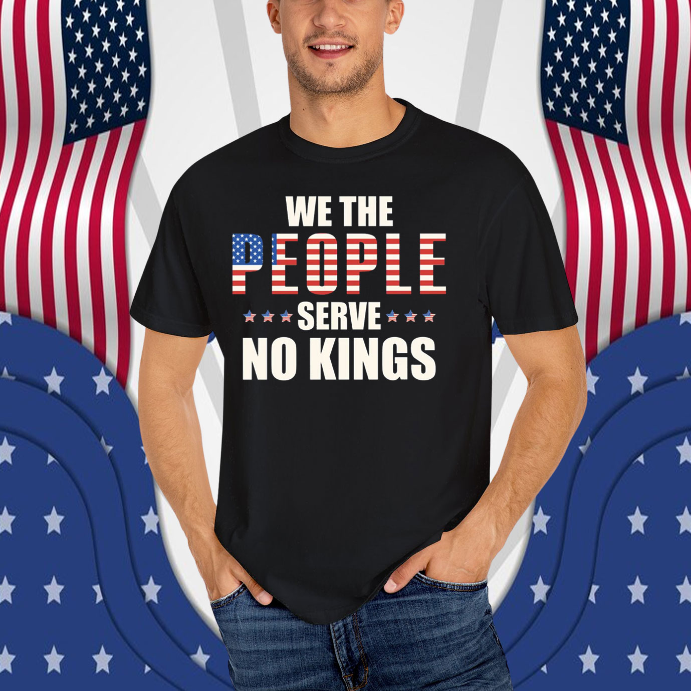 We The People Serve No Kings In America T-Shirt